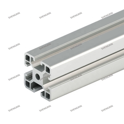 Color personalizado 6063 Aluminio Extrusión 4040 T ranura 40x40mm Aleación o no es aleación