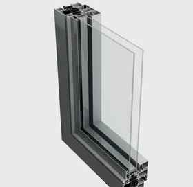Profile de armario de aluminio SX-8090 Hecho de aluminio extrudido de aleación 6063