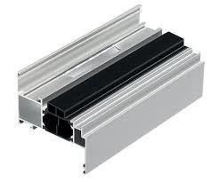 Suministro Shengxin aislamiento térmico de aluminio extrusionado marco de vidrio perfiles de puertas para ventanas y puertas corredizas