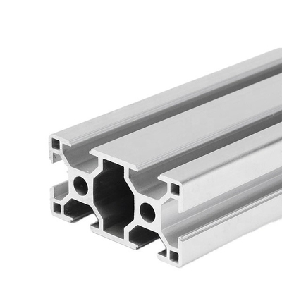 La norma GB5237-2008 80160 El material del marco de aluminio T Extrusión de ranura para productos