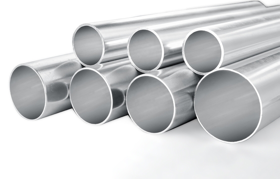 Saldado de perfiles redondos de extrusión de aluminio para tubos de aluminio resistentes a la corrosión