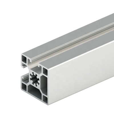 La norma GB5237-2008 80160 El material del marco de aluminio T Extrusión de ranura para productos
