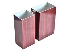 Máquina de recubrimiento en polvo de acabado de madera personalizada para tolerancia ± 1% en perfiles de aluminio