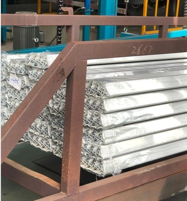 6063 T5 Profiles industriales de aluminio anodizante para cámaras de inspección montadas en rieles
