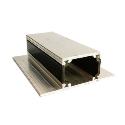 Mercado de Argelia 6063 Perfil de aluminio para armario y ventana de puerta en sección cuadrada