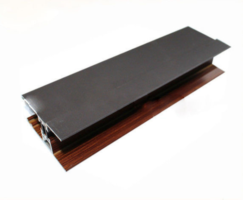 100000 toneladas/año SHENGXIN Perfil de aluminio para transferencia de grano de madera para ventanas y puertas
