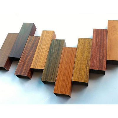 100000 toneladas/año SHENGXIN Perfil de aluminio para transferencia de grano de madera para ventanas y puertas