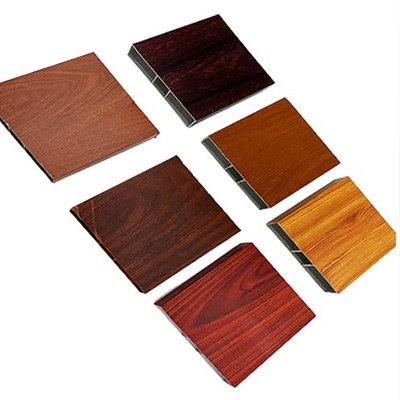 6000 Serie T3-T8 Shengxin Grano de madera acabado de aluminio perfil hueco para la decoración