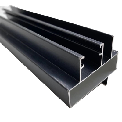 Logotipo personalizado Perfiles de aluminio rectangulares cuadrados aceptables para ventanas y puertas