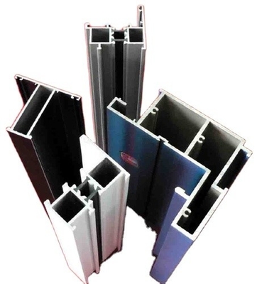 Profiles de aluminio para ventanas y puertas de la serie 6000 con acabado superficial recubierto de polvo
