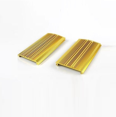 T5 T6 Lavabo de aluminio anodizado para caja electrónica de pared extruida a medida