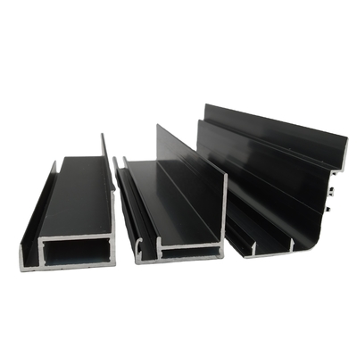 Profiles de aluminio para ventanas y puertas de la serie 6000 con acabado superficial recubierto de polvo