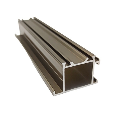 Profile de aluminio Shengxin Champaña de color marcos de ventanas corredizas con tolerancia ± 1%