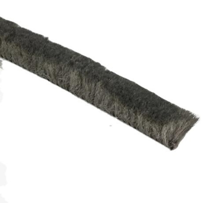 Cinturón de pincel para ventana de correa móvil en negro