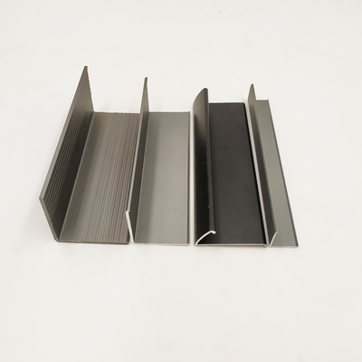 Profile de aluminio Shengxin Champaña de color marcos de ventanas corredizas con tolerancia ± 1%
