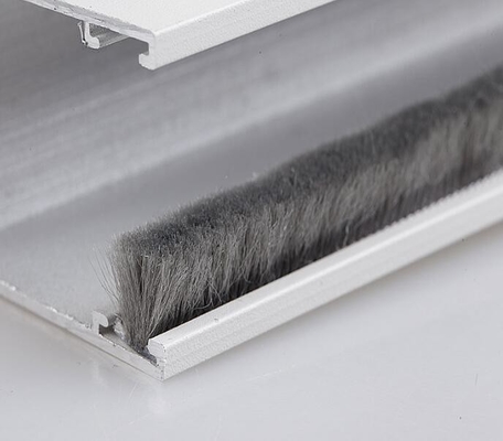 Pince para puertas y ventanas corredizas a prueba de agua negra y climáticas Certificado ISO9001