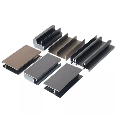 Profiles de extrusión de aluminio de champán para ventanas de puertas en Zambia Rendimiento duradero
