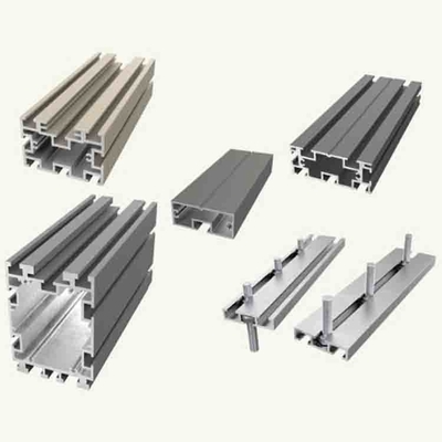 Profiles de extrusión de aluminio de champán para ventanas de puertas en Zambia Rendimiento duradero