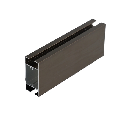 Cuadro de doble acristalamiento 6063 T5 Perfil de aluminio para ventana de casamento dentro de 5,8-6,0M de longitud