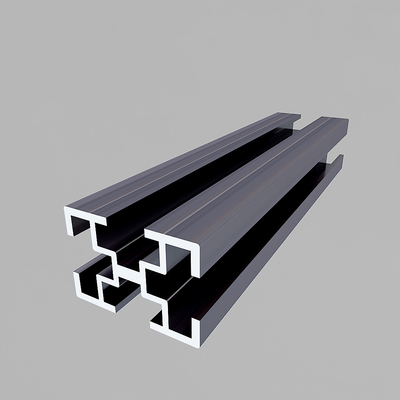 Perfiles de puertas y ventanas de aluminio personalizados para soldadura industrial de ranuras en T o en V