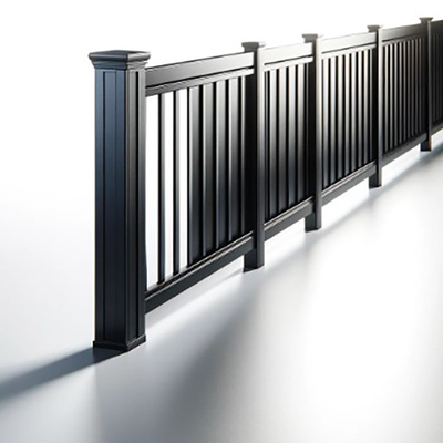 Cercas de jardín T5 Temper 6063 Tubos de aluminio con tolerancia personalizada y revestimiento en polvo