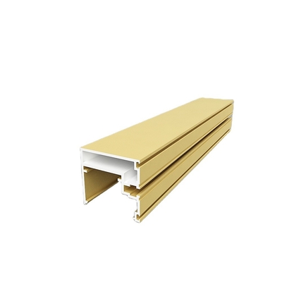 T3-T8 Extrusiones de aluminio cuadrado a temperatura para marcos de larga duración y de bajo mantenimiento