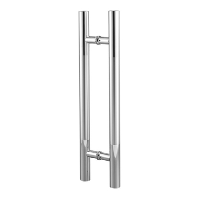 espesor personalizado Perfil de aluminio Mano de puerta de vidrio Diseño moderno 0.30mm de espesor