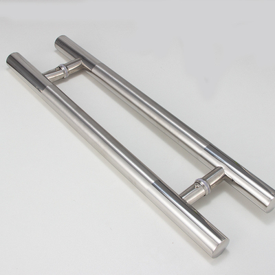 espesor personalizado Perfil de aluminio Mano de puerta de vidrio Diseño moderno 0.30mm de espesor