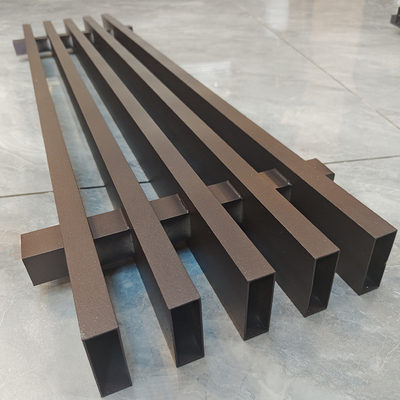 Panel de vallas de protección de función cuadrada de aleación de aluminio metal
