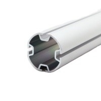 Profiles de aluminio anodizado de plata para ventanas de puertas Plata natural de 0,30 mm de espesor