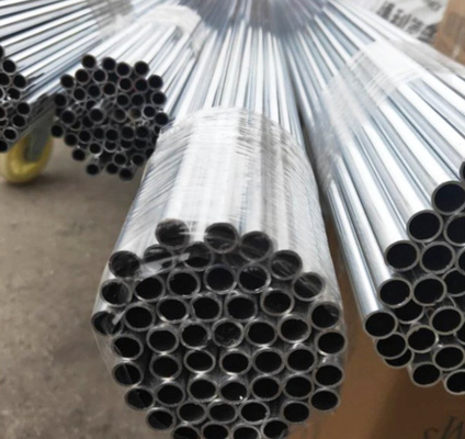Superficie lisa Perfiles de extrusión de aluminio Shengxin con tubos de aluminio de dureza de 8 HW