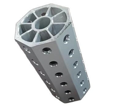 Tubo de aluminio octogonal de aleación para sistema de agarre modular industrial 5.8-6.0M longitud