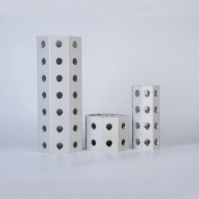 Tubo de aluminio octogonal de aleación para sistema de agarre modular industrial 5.8-6.0M longitud