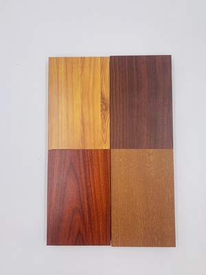 Perfiles de aluminio de color de madera decorativo con temperatura T3-T8 y grosor de 0,8 mm-2,0 mm