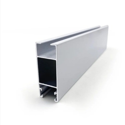 Min 0,3 mm espesor de pared Perfil de aluminio de bronce para servicio de corte de puertas y ventanas