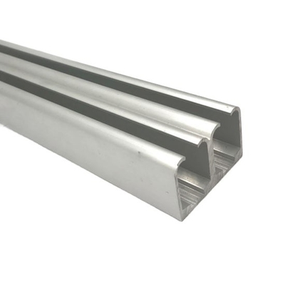0Profiles de aluminio anodizado de espesor de.8 mm-3.0 mm para carril corredor corredizo Shengxin