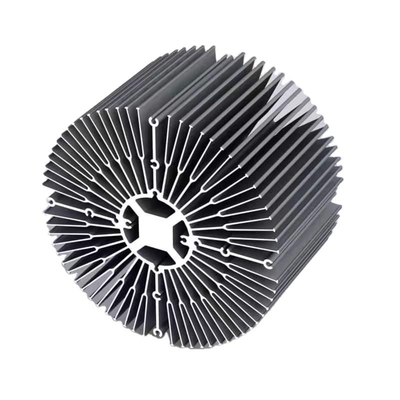Temperatura T3-T8 Profiles de aluminio de sección industrial Extrusión con aleación de Shengxin