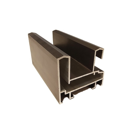 0Profiles de aluminio anodizado de espesor de.8 mm-3.0 mm para carril corredor corredizo Shengxin