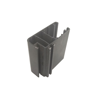 0Profiles de aluminio anodizado de espesor de.8 mm-3.0 mm para carril corredor corredizo Shengxin