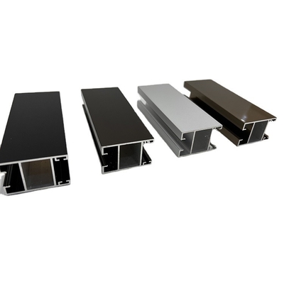 Perfil de aluminio recubierto en polvo de grado para ventanas y puertas de la serie 6000 Diseño personalizado