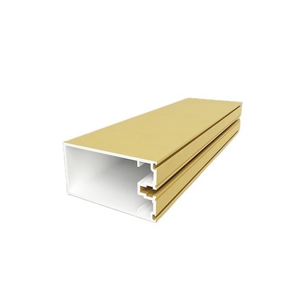 Perfil de aluminio recubierto en polvo de grado para ventanas y puertas de la serie 6000 Diseño personalizado