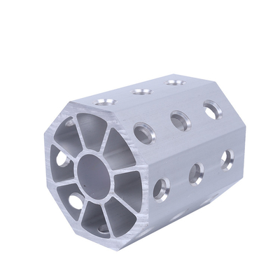Profiles de extrusión de aluminio industrial a medida para herramientas de agarrador euro de forma octogonal