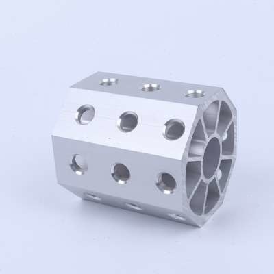 Profiles de extrusión de aluminio industrial a medida para herramientas de agarrador euro de forma octogonal