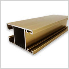 Profiles de extrusión de aluminio de oxidación anodizada de 15um para ventanas de puertas de América del Sur