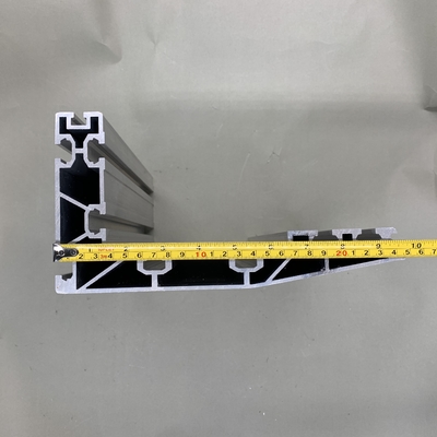 Profiles de trenes de tránsito de aleación de aluminio 6061 T6 Plata personalizada anodizada para beneficio
