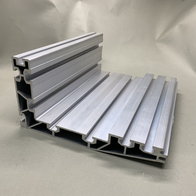 Profiles de trenes de tránsito de aleación de aluminio 6061 T6 Plata personalizada anodizada para beneficio
