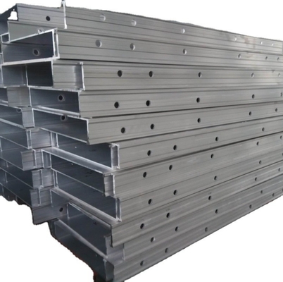 Tolerancia ± 1% Profiles de aleación de aluminio de la serie 6000 para sistemas de encofrado de construcción
