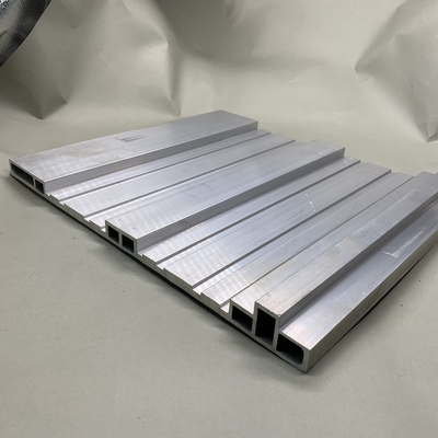 Profiles de trenes de tránsito de aleación de aluminio 6061 T6 Plata personalizada anodizada para beneficio