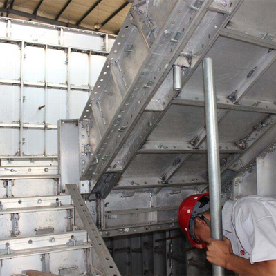 Tolerancia ± 1% Profiles de aleación de aluminio de la serie 6000 para sistemas de encofrado de construcción