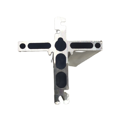 6063 T5 Perfil de aluminio anodizado para robot de inspección y diseño personalizado